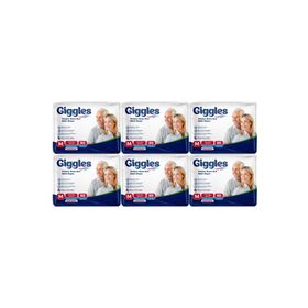 Giggles Yetişkin Bel Bantlı Tekstil Yüzey Orta M 180 Adet Hasta Bezi
