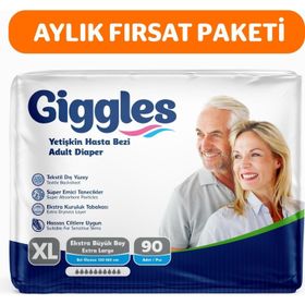 Giggles Yetişkin Belbantlı Ekstra Large 3x30 Adet Hasta Bezi