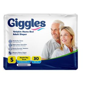 Giggles Yetişkin Belbantlı Small 30 Adet Hasta Bezi