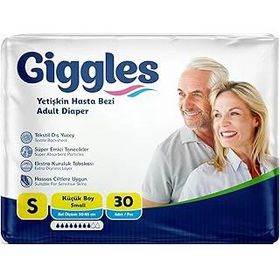Giggles Yetişkin Belbantlı Small 30 Adet Hasta Bezi