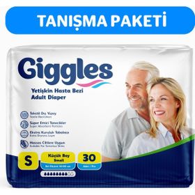 Giggles Yetişkin Belbantlı Small 30 Adet Hasta Bezi