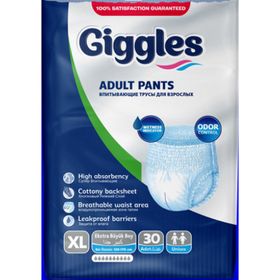 Giggles Yetişkin Ekstra Büyük 30 Adet Emici Külot