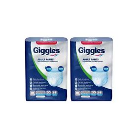 Giggles Yetişkin Ekstra Large 60 Adet Emici Külot