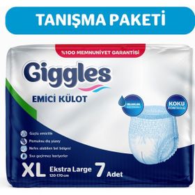 Giggles Yetişkin Ekstra Large 7 Adet Emici Külot
