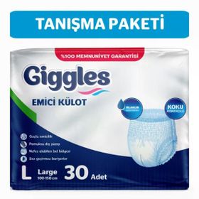 Giggles Yetişkin L 30 Adet Emici Külot
