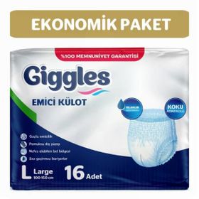 Giggles Yetişkin Large 16 Adet Emici Külot