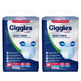 Giggles Yetişkin M 2x30 Adet Emici Külot