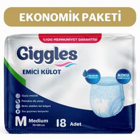 Giggles Yetişkin Medium 18 Adet Emici Külot