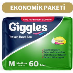Giggles Yetişkin Medium 2x30 Adet Hasta Bezi