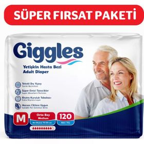 Giggles Yetişkin Medium 4x30 Adet Hasta Bezi