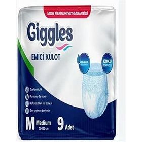 Giggles Yetişkin Medium 9 Adet Emici Külot