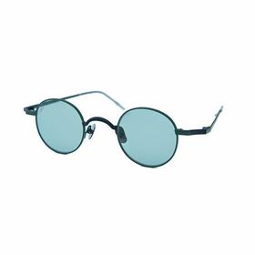 Gigi Oo Milano GG 194 C2 41 Yuvarlak Yeşil Metal Unisex Güneş Gözlüğü