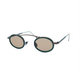 Gigi Oo Milano GG 412 C6 43 Oval Yeşil Kombine Unisex Güneş Gözlüğü