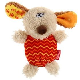 Gigwi 15 cm Plush Friendz Sesli Fare Peluş Köpek Oyuncağı