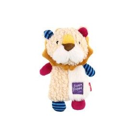 Gigwi 16 cm Suppa Puppa Sesli Peluş Aslan Sesli Köpek Oyuncağı