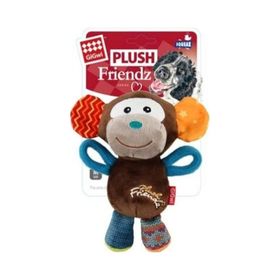 Gigwi 16x8x8 cm Plush Friendz Sesli Peluş Maymun Köpek Oyuncağı