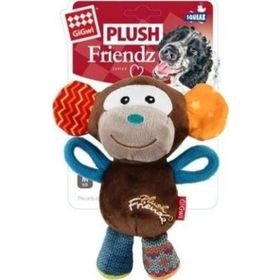 Gigwi 16x8x8 cm Plush Friendz Sesli Peluş Maymun Köpek Oyuncağı
