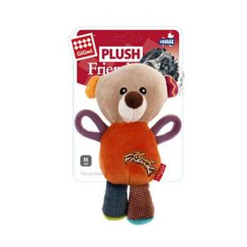 GiGwi 6283 Plush Friendz Sesli Ayı Peluş Köpek Oyuncağı