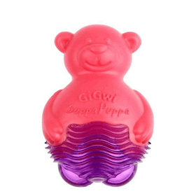 GiGwi 6707 Suppa Puppa Pembe-Mor Ayı Köpek Oyuncağı
