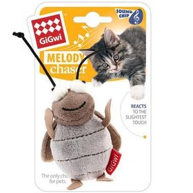 Gigwi 7021 Melody Chaser Ağustos Böceği Ses Kontrollü Kedi Oyuncağı