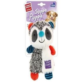 Gigwi 8377 Suppa Puppa Peluş Sesli Rakun Köpek Oyuncağı