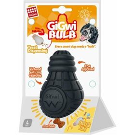 Gigwi 8509 Ampul Şekilli Kauçuk Köpek Diş Kaşıyıcı