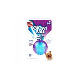 Gigwi Ball 5 cm Mavi Mor Sert Top Plastik Köpek Oyuncağı