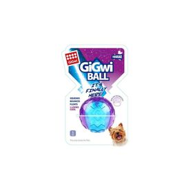 Gigwi Ball 5 cm Mavi Mor Sert Top Plastik Köpek Oyuncağı