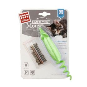 Gigwi Catnipli Yeşil Fare Modelli Kedi Oyuncağı
