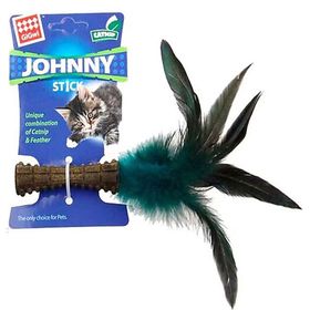 Gigwi Johnny Stick Catnipli Doğal Tüylü Kedi Oyuncağı