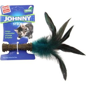 Gigwi Johnny Stick Kedi Otlu Doğal Kedi Oyuncağı