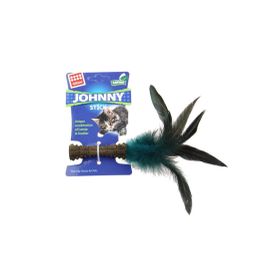 Gigwi Johnny Stick Kedi Otlu Doğal Kedi Oyuncağı