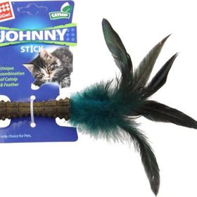 Gigwi Johnny Stick Kedi Otlu Doğal Kedi Oyuncağı