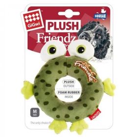 Gigwi Plush Friendz Sesli Peluş Kurbağa Köpek Oyuncakları
