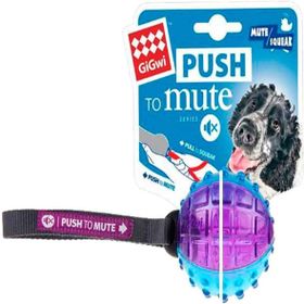 Gigwi Push To Mute Ses Kontrollü Gülle Köpek Oyuncakları