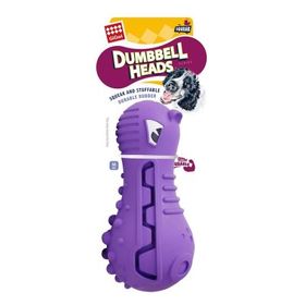 Gigwi Su Aygırı Başlı Dambıl 16 cm M Mor Köpek Oyuncağı