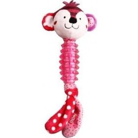 Gigwi Suppa Puppa 23 cm Sesli Maymun Köpek Çiğneme Oyuncağı