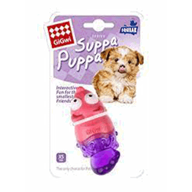 Gigwi Suppa Puppa Tilki Diş Kaşıma Pembe-Mor Köpek Oyuncağı