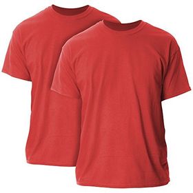 Gildan Stil G2000 Kırmızı Ultra Pamuklu 2'li Paket Erkek T-shirt