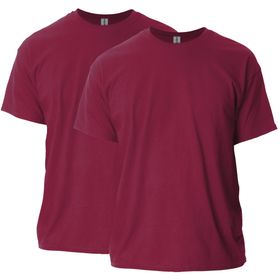 Gildan Stil G2000 Kırmızı Ultra Pamuklu 2'li Paket Erkek T-shirt
