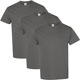 Gildan Stil G5000 Kömür Ağır Pamuklu 2'li Paket Erkek T-shirt