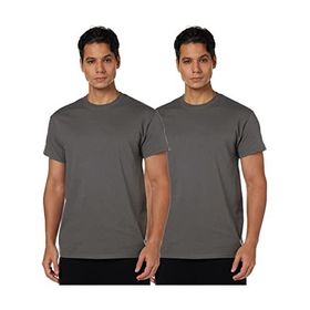 Gildan Stil G5000 Kömür Ağır Pamuklu 2'li Paket Erkek T-shirt