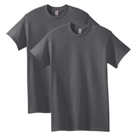 Gildan Stil G5000 Kömür Ağır Pamuklu 2'li Paket Erkek T-shirt