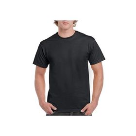 Gildan Stil G5000 Siyah Ağır Pamuklu 2'li Paket Erkek T-shirt