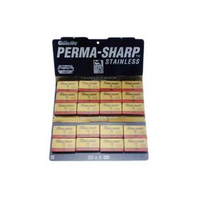 Gillette 100'lü 20x5 Permasharp Stainless Yaprak Tam Jilet