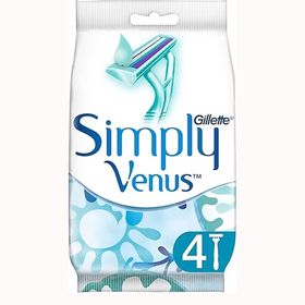 Gillette 12'li Simply Venus 2 Kullan At Kadın 4 Adet Tıraş Bıçağı