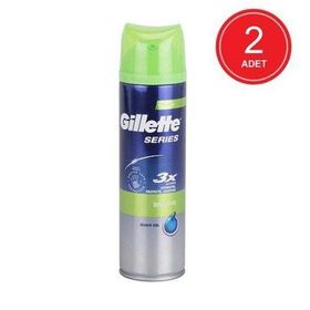 Gillette 2 x 200 ml Series Sensitive Tıraş Jeli
