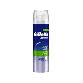 Gillette 2 x 250 ml Series Sensitive Tıraş Köpüğü