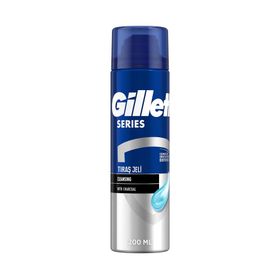 Gillette 200 ml Series Cleansing With Charcoal Tıraş Jeli