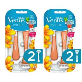 Gillette 2x2 Adet Venus Riviera Tıraş Bıçağı